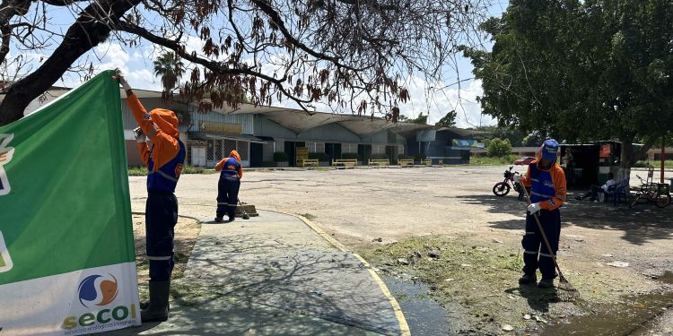 Refuerzan acciones de limpieza en diferentes sectores de Guacara