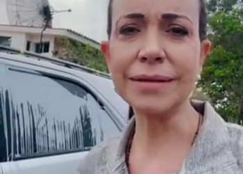 María Corina Machado denuncia «atentado en su contra»