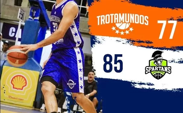 Trotamundos lo intentó, pero volvió a caer en casa contra Spartans 77-85
