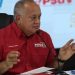 Según Diosdado Cabello el rector Delpino está en Panamá y viajará a Estados Unidos