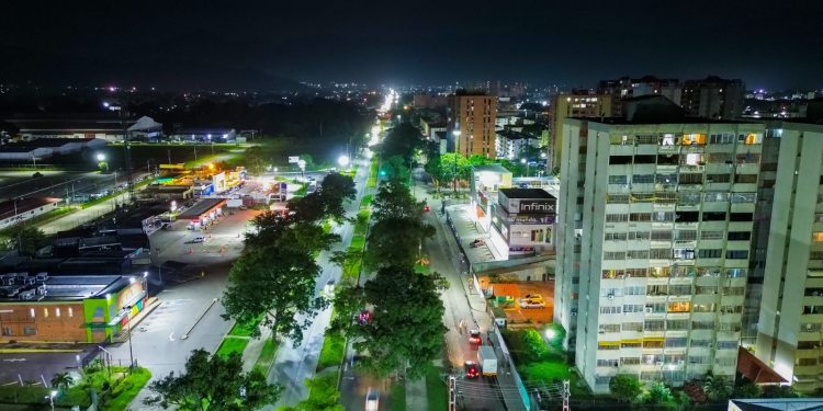 Durante el 2024 gestión de la alcaldesa Ana González ha instalado más de 1700 lámparas led en Naguanagua