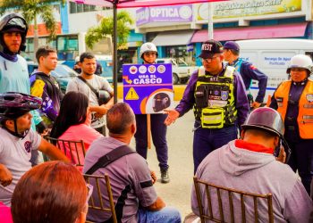 Inician plan de reordenamiento vehicular y aula vial en Naguanagua