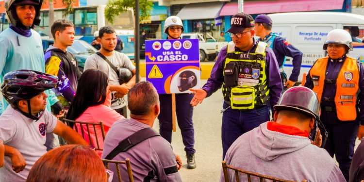 Inician plan de reordenamiento vehicular y aula vial en Naguanagua