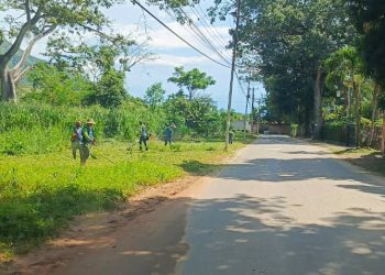 Fumcosandi ejecuta labores de limpieza en sector El Polvero de San Diego