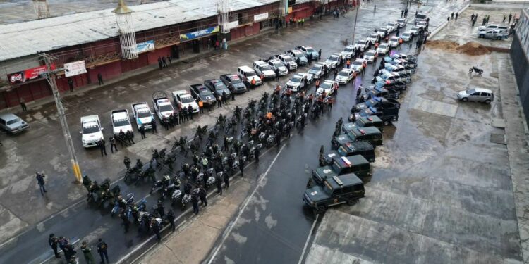 Despliegan dispositivo de seguridad en Libertador