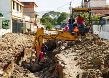 Alcaldía de Naguanagua realizó sustitución de colectores de aguas servidas en La Begoña y Tarapío