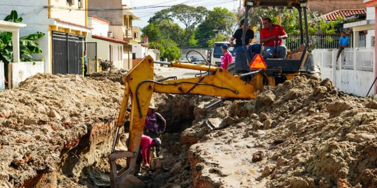 Alcaldía de Naguanagua realizó sustitución de colectores de aguas servidas en La Begoña y Tarapío