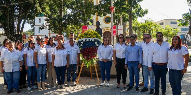 Alcaldía de Naguanagua conmemoró los 194 años de la siembra del Libertador Simón Bolívar