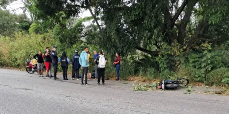 Hombre murió al derrapar su moto en la Panamericana