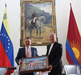 Lacava y Arzobispo de Valencia sostuvieron grato encuentro