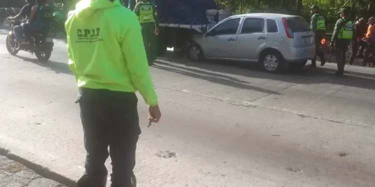 Un lesionado en accidente de tránsito en Valencia-Puerto Cabello