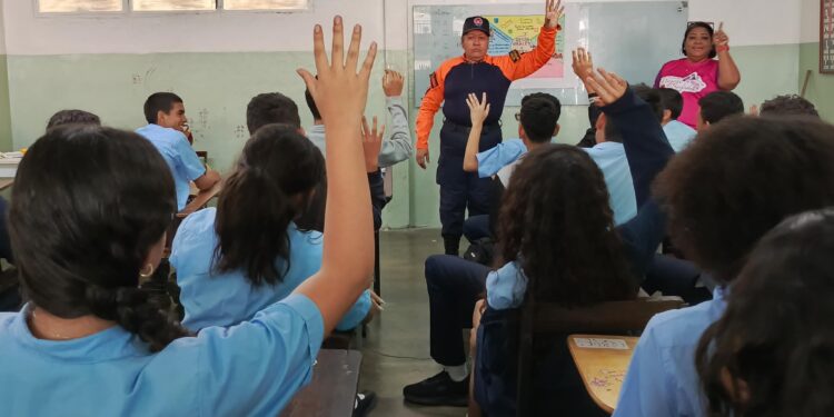Impulsan la campaña “No a los Retos Virales” en escuelas de Naguanagua