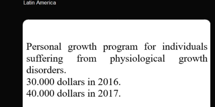 “Crecimiento personal de la gente con acondroplasia”. WikiLeaks contó en qué gastaban dinero en USAID