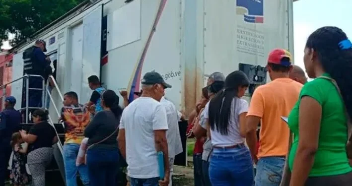 Saime extenderá segunda jornada de cedulación móvil en seis estados del país