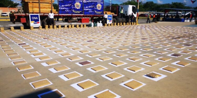 Más de una tonelada de drogas decomisada en 2025