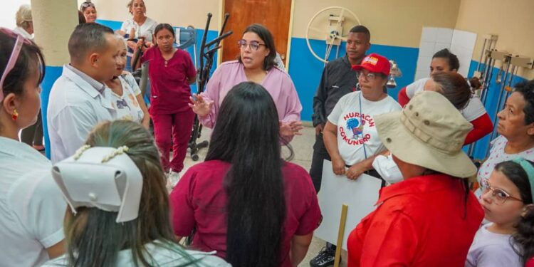 Alcaldesa Ana González reinauguró Sala de Rehabilitación Integral en Las Trincheras