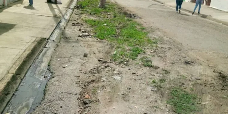 Vecinos de Barrio América B piden reparación de sus calles
