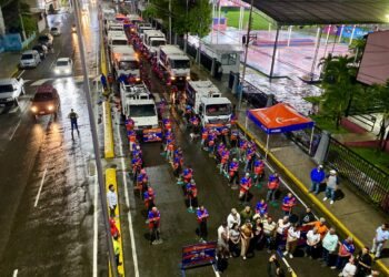 Más de 150 trabajadores se activan como cuadrillas de limpieza nocturnas en Naguanagua
