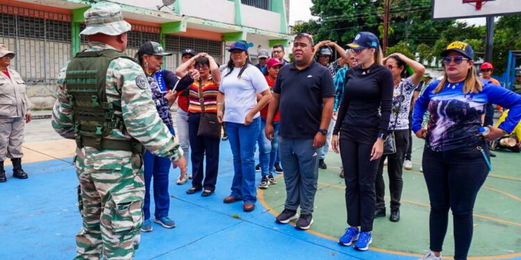 Elizabeth Niño lideró Simulacro de Protección Civil en Naguanagua