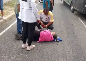 Adulta mayor fue arrollada en la avenida Las Ferias de Valencia