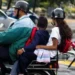 Procesarán legalmente a motorizados que transporten a niños menores de 10 años