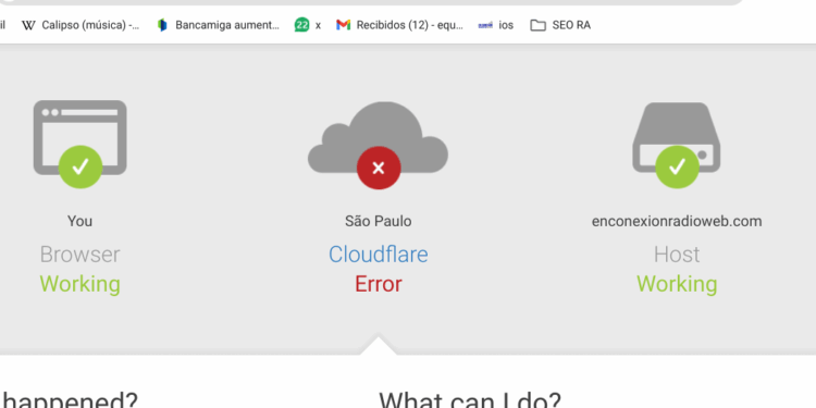 Falla mundial de plataforma Cloudflare provoca caída masiva de Internet