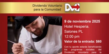 Este domingo 9 será el XXII Festival Gastronómico del Dividendo Voluntario para la Comunidad