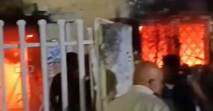 Incendio consumió vivienda de tres adultos mayores en El Palotal