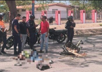 Murió el ciclista que fue arrollado por una gandola
