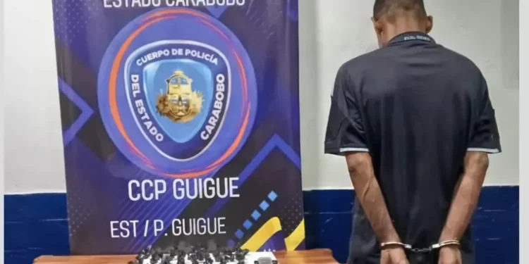Policarabobo capturó a sujeto con droga en Carlos Arvelo