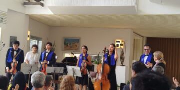 Cuarteto de cuerdas del Consermuca participó en el Centenario del maestro Gonzalo Castellanos Yumar