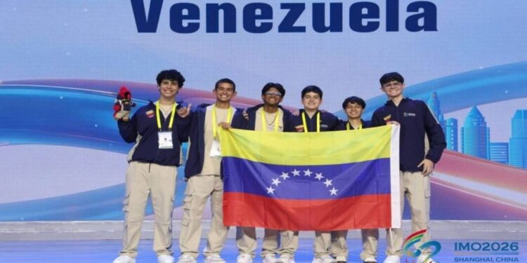 Venezolanos destacan en la Olimpiada de Matemáticas en China