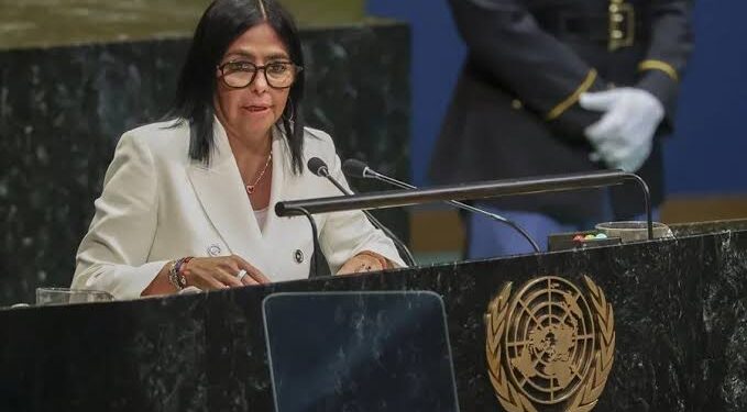 Delcy Rodríguez: «En Venezuela habrá elecciones libres»