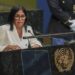 Delcy Rodríguez: «En Venezuela habrá elecciones libres»