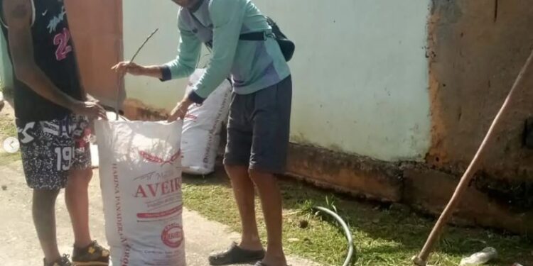Infractores de tránsito realizan trabajo comunitario en el municipio Miranda