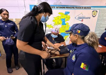 Alcaldía de Valencia brindó atención integral a funcionarios de la policía municipal