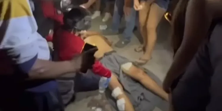 Borracho atropella a adulto mayor y a un motorizado en Valencia
